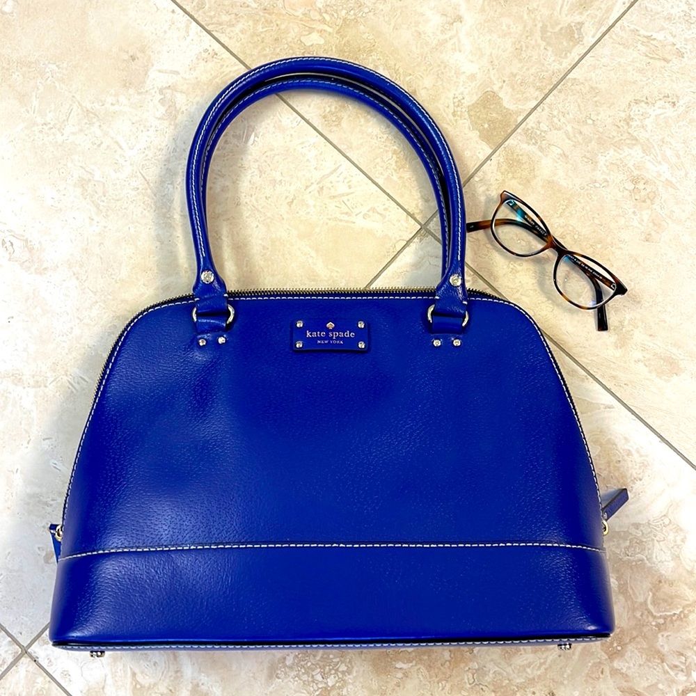 Kate Spade Bowling Bag Style Purse, Like New!